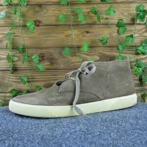 Armani Collezioni Men's Sneaker Brown‎ Suede Size 44 Medium Gently Used 2025